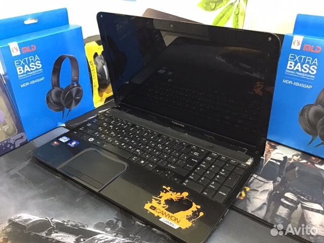 Игровой ноутбук Toshiba i5-2410/4RAM/320HDD/Radeon
