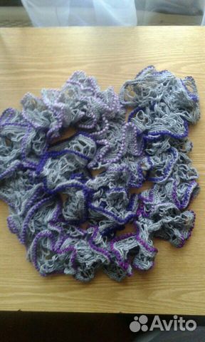 Вязаные шарфы. ручная работа