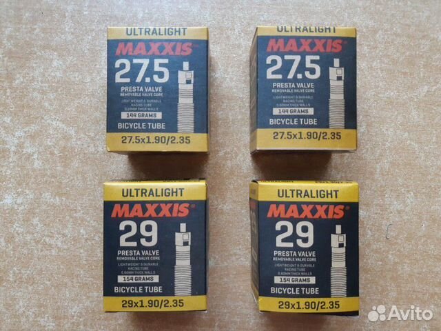 Легкие камеры Maxxis Ultralight 27.5 / 29