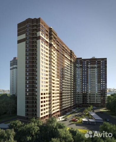 1-к квартира, 42.1 м², 25/25 эт.