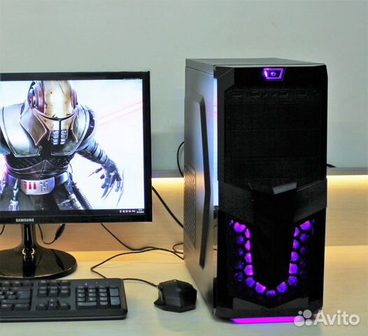 Игровой пк i7-2600 + RX 570 4GB