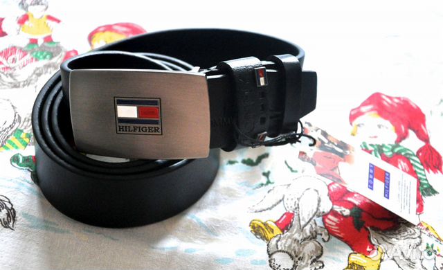 Мужской ремень / Tommy Hilfiger / новый (черный)