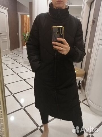 Пуховик куртка удлинённая холофайбер Пуховик куртка удлинённая холофайбер