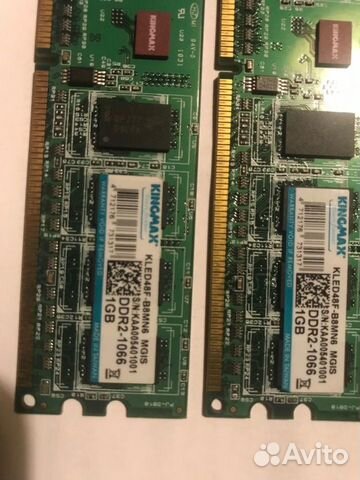 DDR 2. 2 по 1gb DDR 2. 2 по 1gb