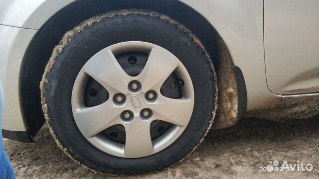 Колёса в сборе Hankook 185/65 R15 - 4 шт. с колпак