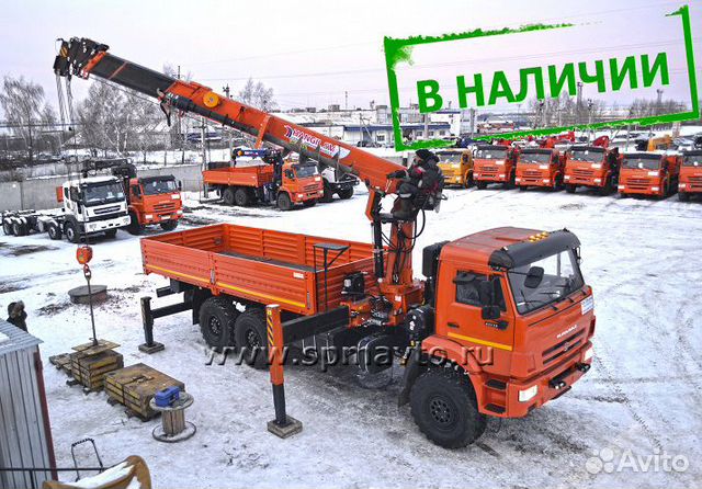 Кран-манипулятор+бур на шасси камаз в наличии