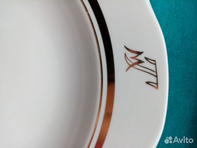 Суповая Тарелка фаянс СССР Дулево