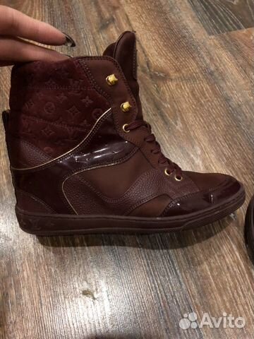 Louis Vuitton кеды Сникерсы ботильоны 36,5 оригина Louis Vuitton кеды Сникерсы ботильоны 36,5 оригина