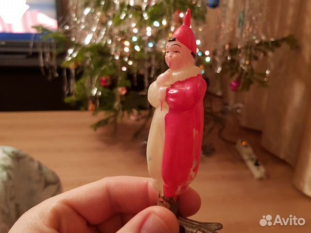 Винтажные фарфоровые и ёлочные игрушки