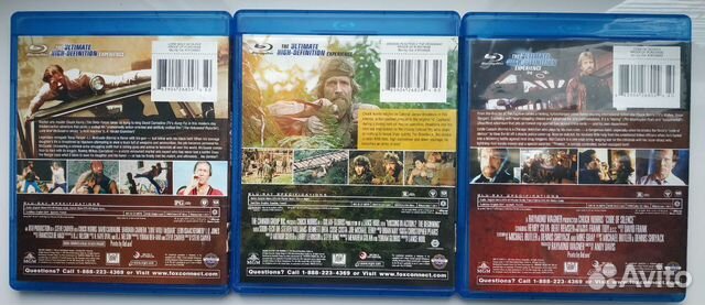 Blu-Ray Диски (Оригинал) Chuck Norris + боевики