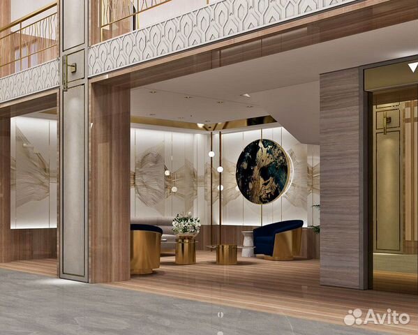 1-к квартира, 46.1 м², 3/8 эт.