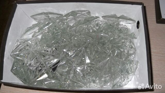Хрустальные подвески от люстры СССР