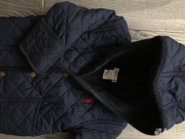 Комбинезон демисезонный Ralph Lauren на 9 мес Комбинезон демисезонный Ralph Lauren на 9 мес