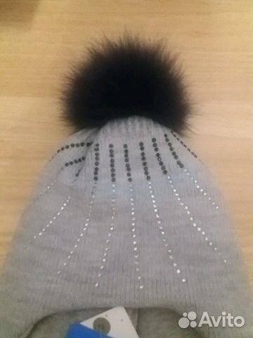 Шапка детская зимняя