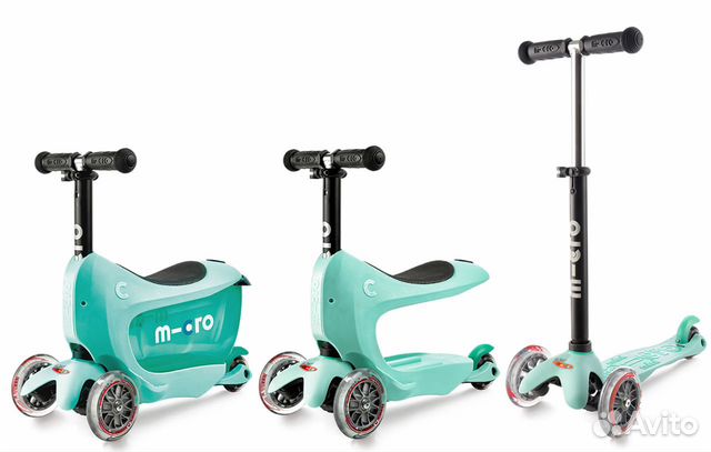 Самокат Micro Mini2go Deluxe Plus