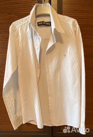 Детская рубашка Armani на мальчика размер 134 Детская рубашка Armani на мальчика размер 134