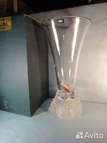 Вазы для цветов,богемское стекло, Чехия