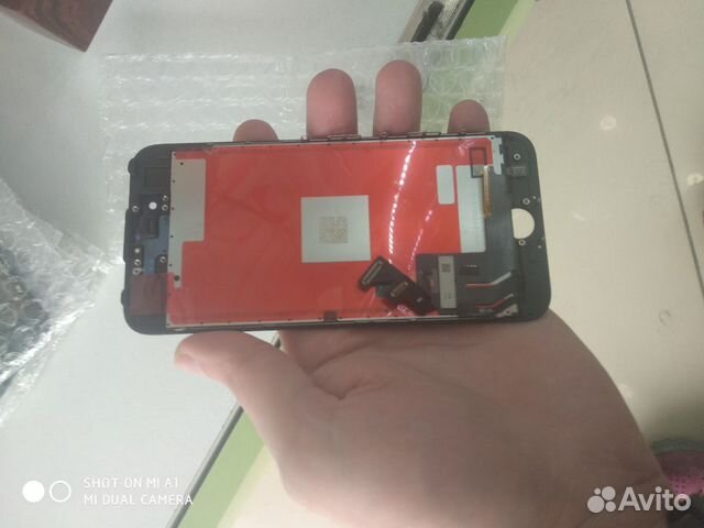 Запчасти iPhone 7 дисплей с установкой