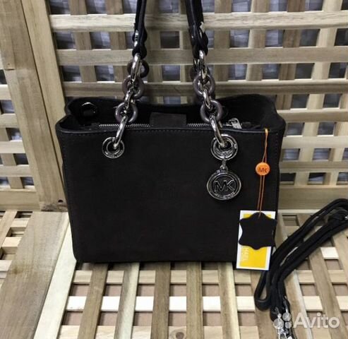 Сумка Michael Kors Cynthia Mini Замшевая Майкл
