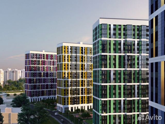 2-к квартира, 54.5 м², 4/22 эт.