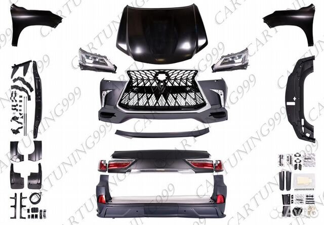 Lexus LX 570 рестайлинг комплект Lexus LX 570 рестайлинг комплект