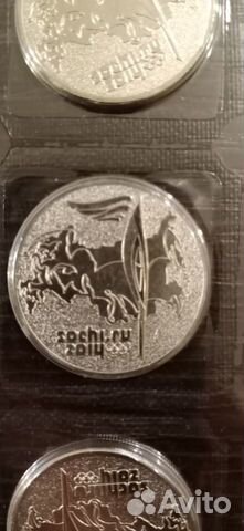 4 вида монет олимпиады в Сочи-2014, новые 4 вида монет олимпиады в Сочи-2014, новые