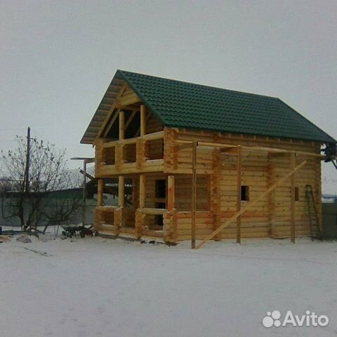 Сруб бани 1,5 этажа 6*9 Сруб бани 1,5 этажа 6*9