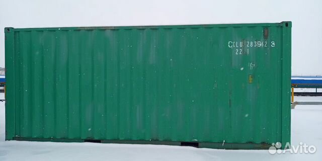 Контейнер Морской 20 футов cclu2839623 Контейнер Морской 20 футов cclu2839623