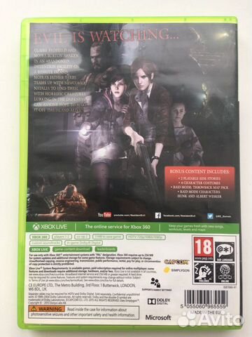 Resident Evil Revelations 2 для Xbox 360