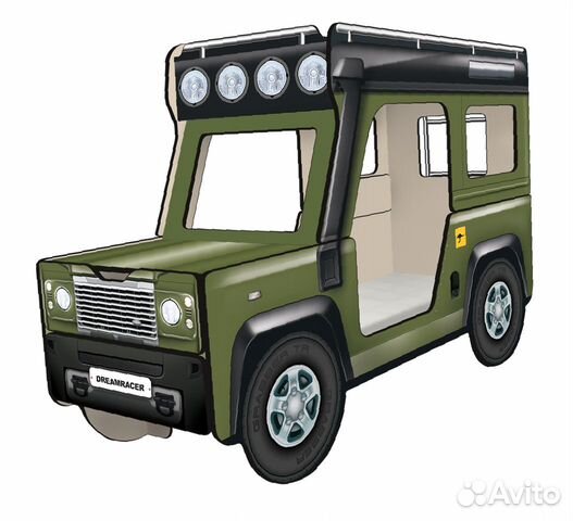 Детская двухъярусная кроватка