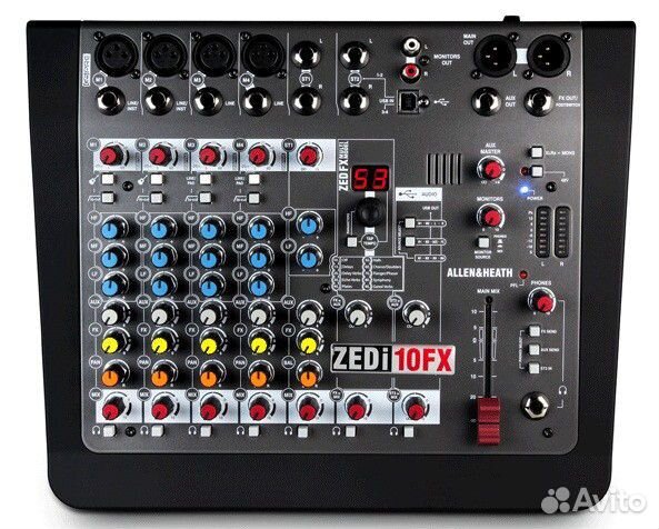 Микшерный пульт с процессором Allen&Heath ZEDi10FX