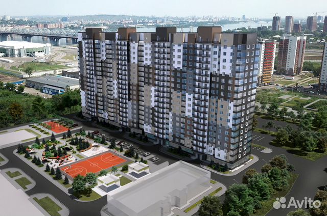 2-к квартира, 55 м², 3/19 эт. 2-к квартира, 55 м², 3/19 эт.