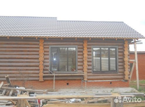 Сруб дома из рубленного бревна. Доставка,установка Сруб дома из рубленного бревна. Доставка,установка