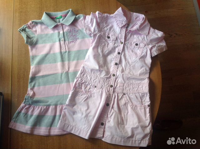 Летние платья 3-4 года, Benetton, hm Летние платья 3-4 года, Benetton, hm