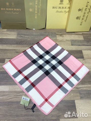 Новый женский шёлковый платок Burberry