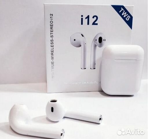 Беспроводные наушники air pods i12 TWS Беспроводные наушники air pods i12 TWS