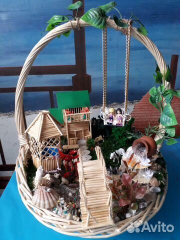 Корзина декоративная