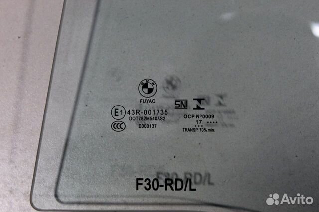 Стекло двери задней левой BMW 3 F30 F31