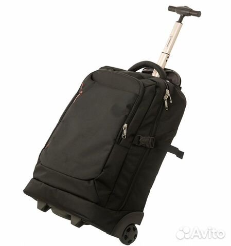 Сумка чемодан на колесах с выдвижной ручкой
