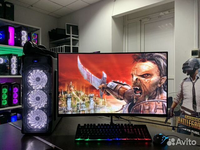 Игровой Ryzen 5 2600 GTX 1070 8gb 16 GB SSD 240gb