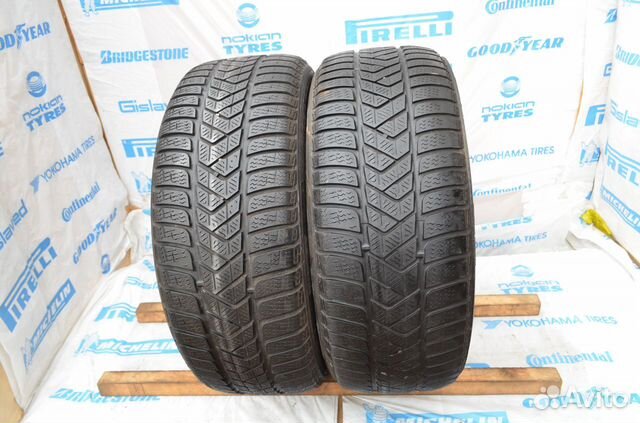 Зимние шины бу 225 45 18 Pirelli Sottozero 3 99A Зимние шины бу 225 45 18 Pirelli Sottozero 3 99A