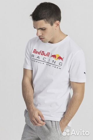 Футболка Red Bull Racing Logo Tee Футболка Red Bull Racing Logo Tee
