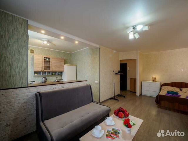 

Квартира-студия, 32 м², 3 кровати