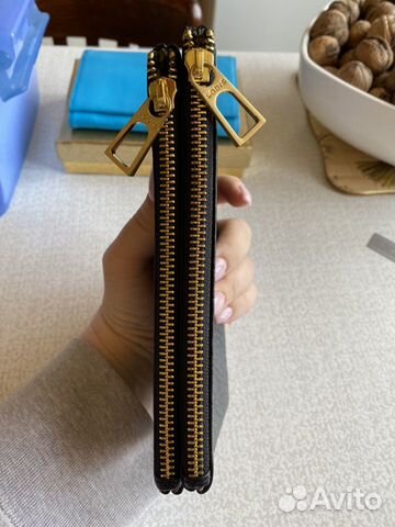 Кошелек кожаный черный Lodis