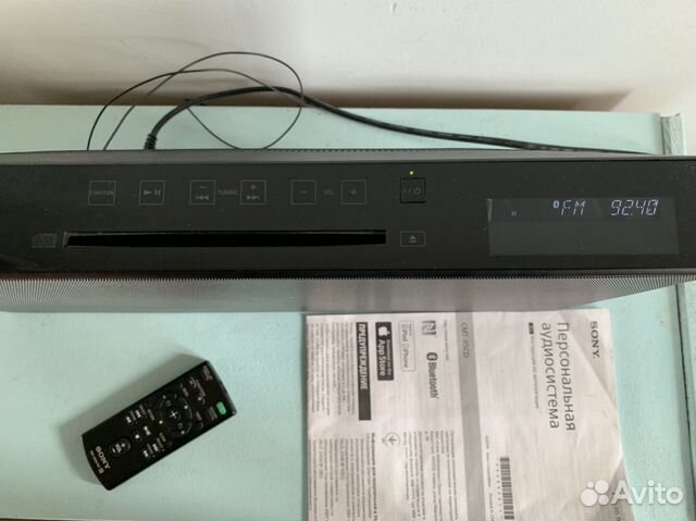 Музыкальный центр микро Sony CMT-X5CD