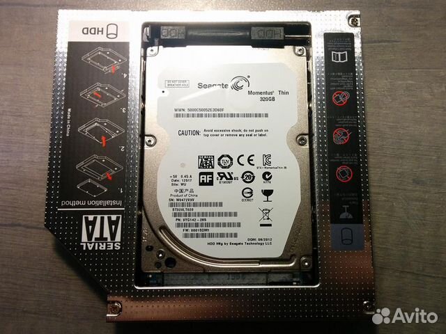 Оптибей Optibay SSD, HDD 2.5 SATA