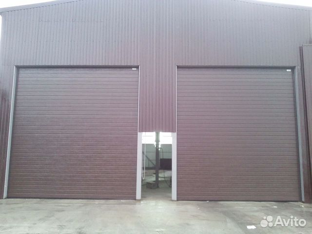 Промышленные секционные ворота