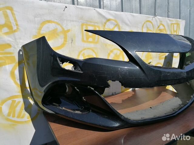 Бампер передний opel astra J OPC