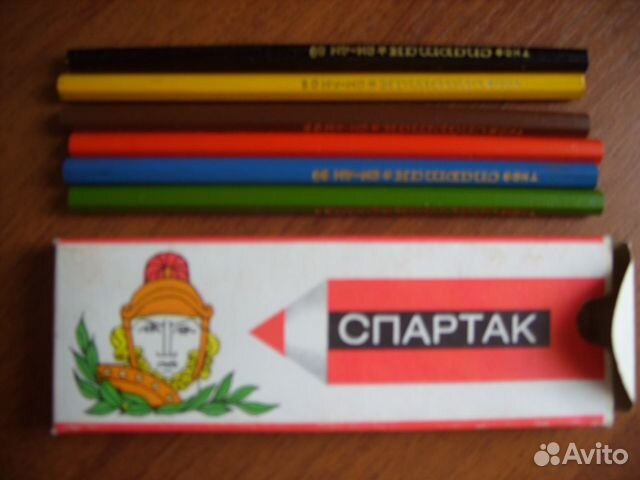 Карандаши цветные СССР