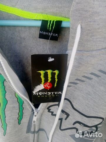 Мото-толстовка Monster Energy Мото-толстовка Monster Energy
